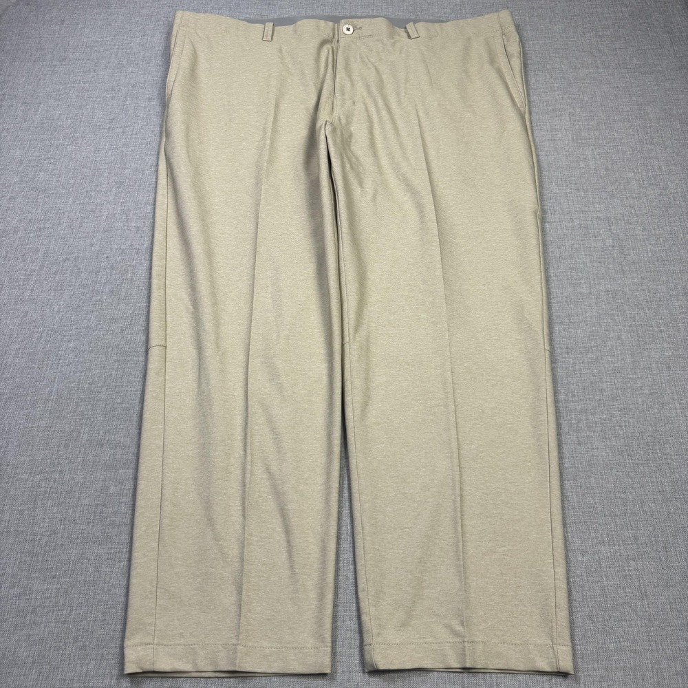 Tommy Bahama On Par Performance Golf Chino Pants Mens 46x28 Beige Stretch